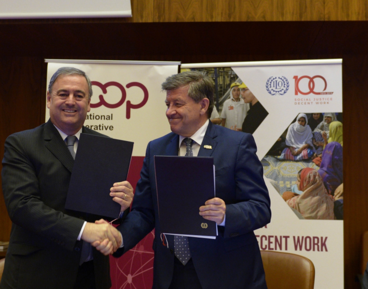 ICA & ILO Sign a New Memorandum of Understanding 